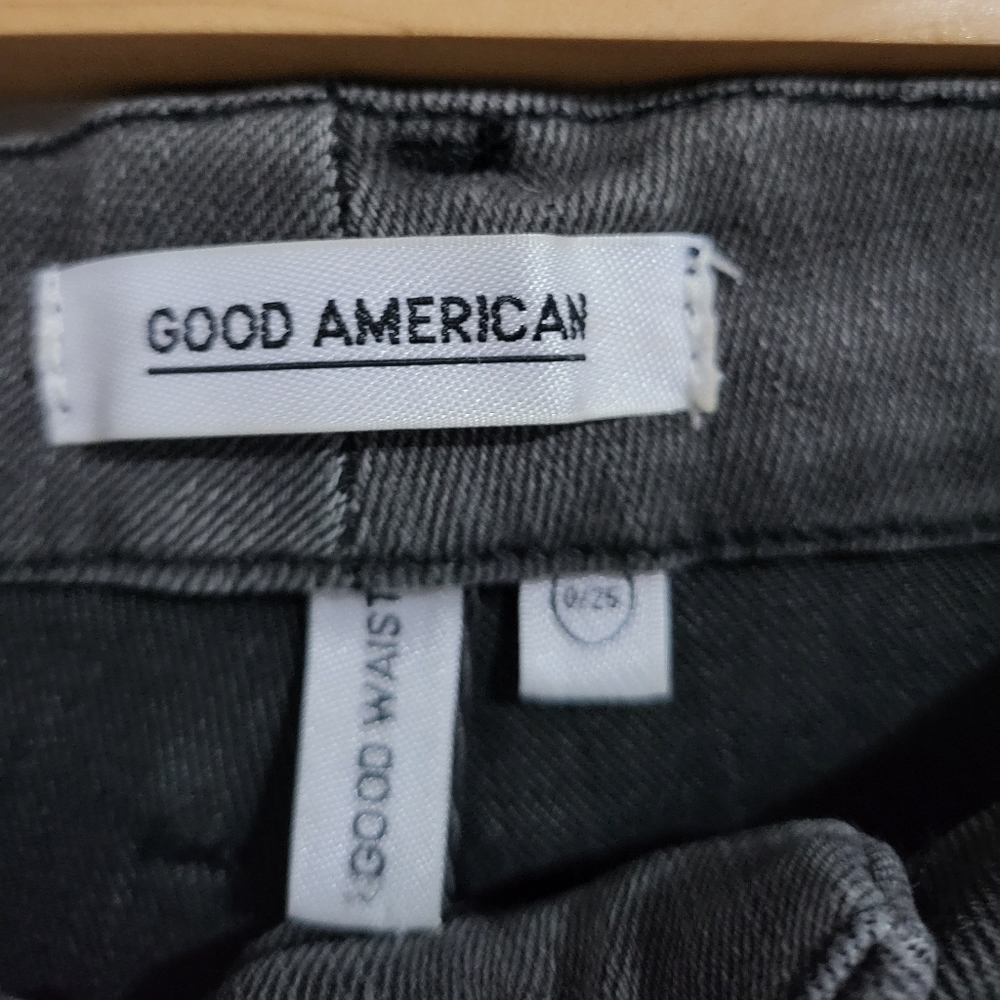Good American Good Waist Grey‎ Jeans size 25 - Picture 4 of 7